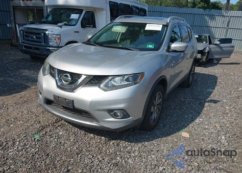 2014 Nissan Rogue Sl from USA, damaged, VIN 5N1AT2MV2EC777939